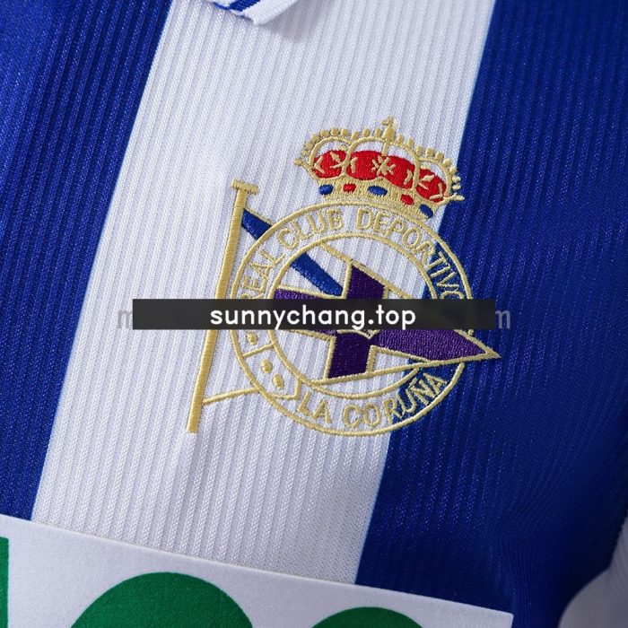 Deportivo La Coruna 1999/2000 Home Retro Jersey - 图片 4