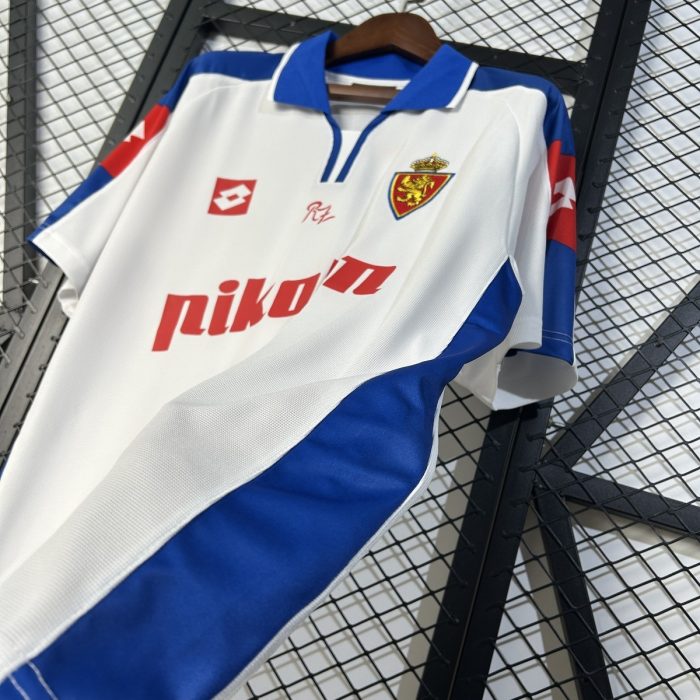 2004 Zaragoza Home Retro Shirt S-XXL - 图片 6