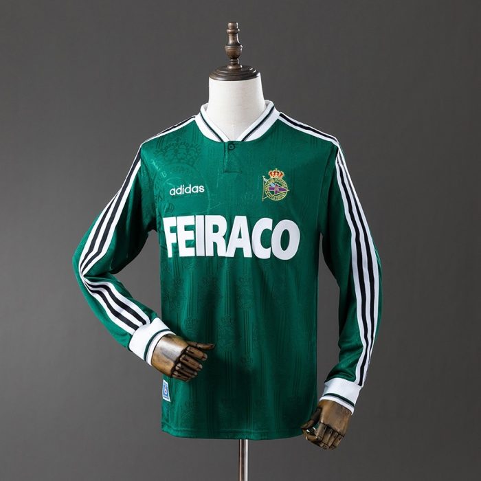 Deportivo La Coruna 1999-2000 Away Long Sleeve Retro Jersey - 图片 8