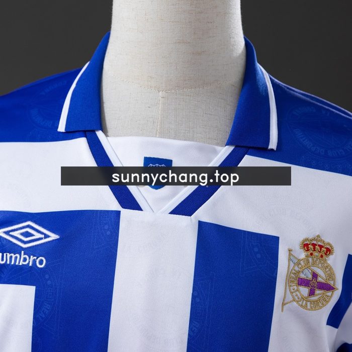 Deportivo La Coruna 1994-1995 Home Retro Jersey - 图片 6