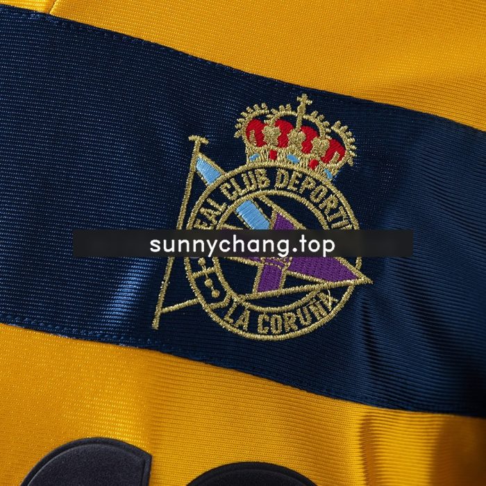 Deportivo La Coruna 1999-2000 Third Away Retro Jersey - 图片 4