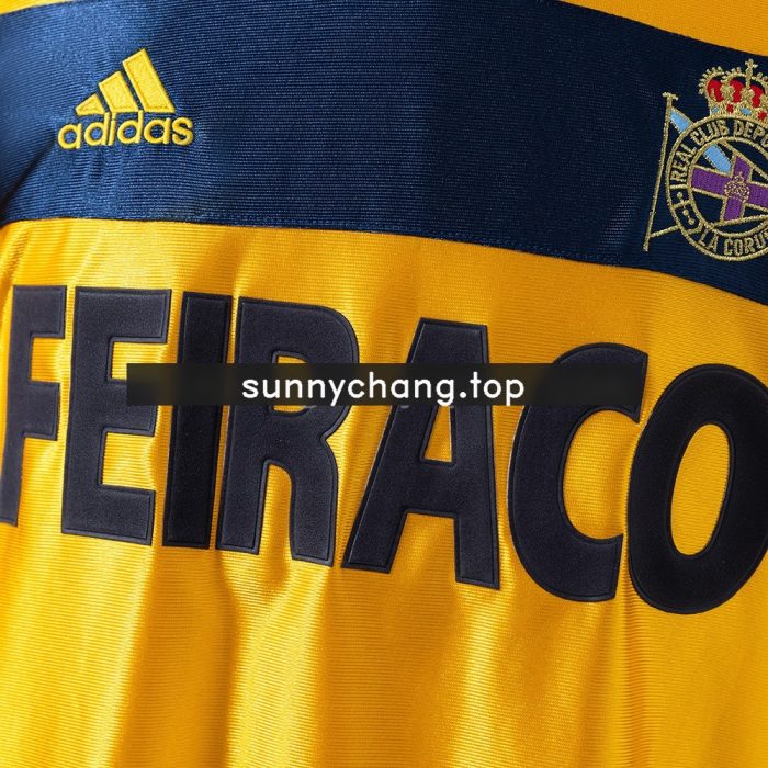 Deportivo La Coruna 1999-2000 Third Away Retro Jersey - 图片 5