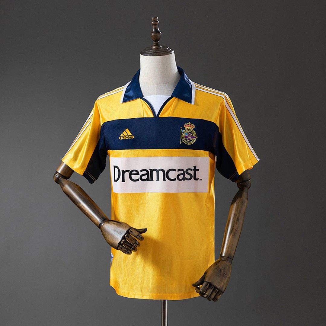 Deportivo La Coruna 2000/2001 Away Retro Jersey