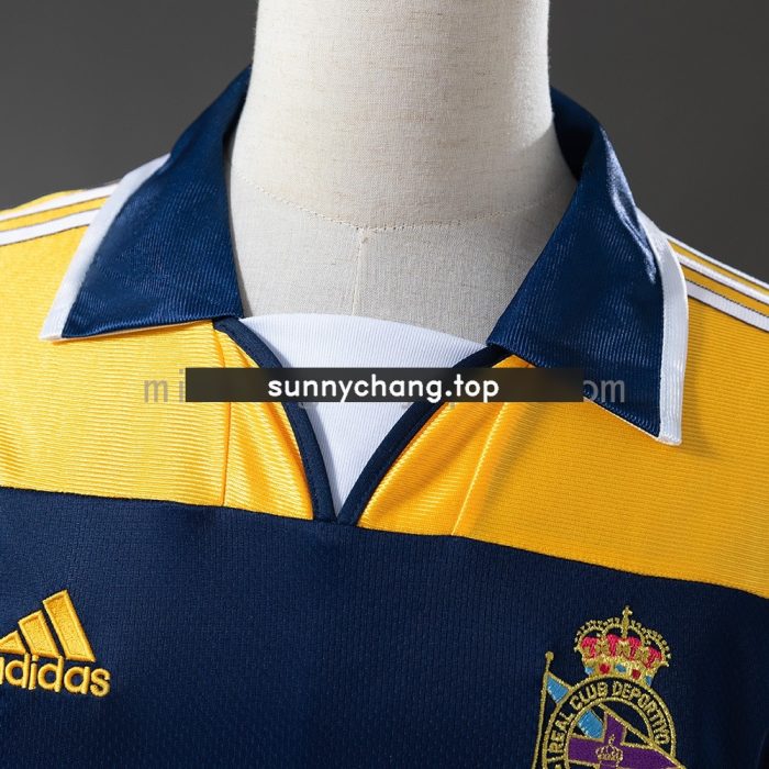 Deportivo La Coruna 2000/2001 Away Retro Jersey - 图片 7