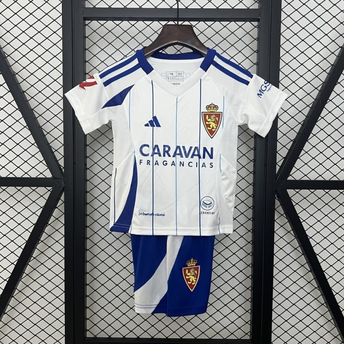 24/25 Zaragoza Home Kids Jersey - 图片 5