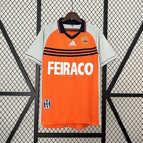 Deportivo La Coruna 1998-1999 Third Away Retro Shirt