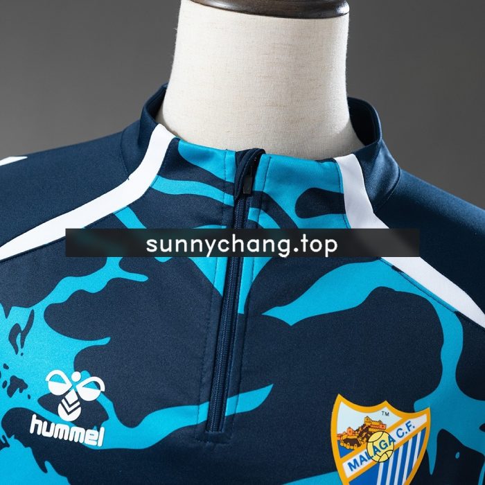 Malaga 25/26 Training Top Blue - 图片 9