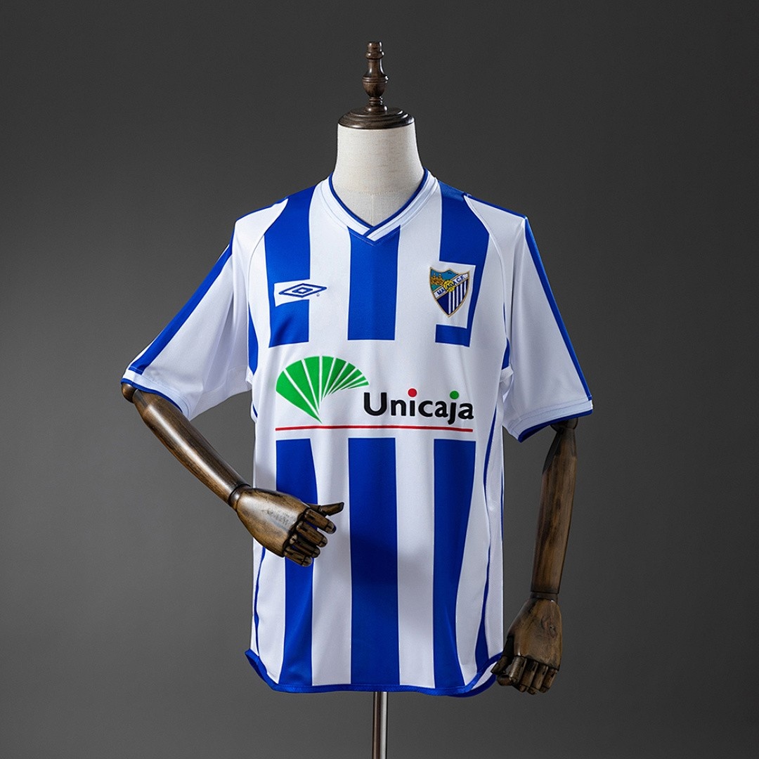 JER-5040_1 Malaga 01/02 Home Retro Jersey - 图片 1
