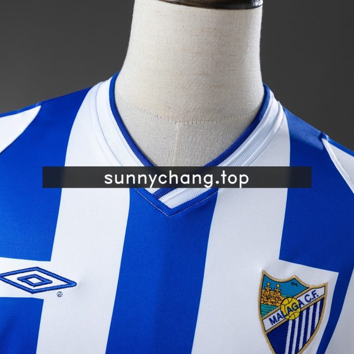 Malaga 01/02 Home Retro Jersey - 图片 9