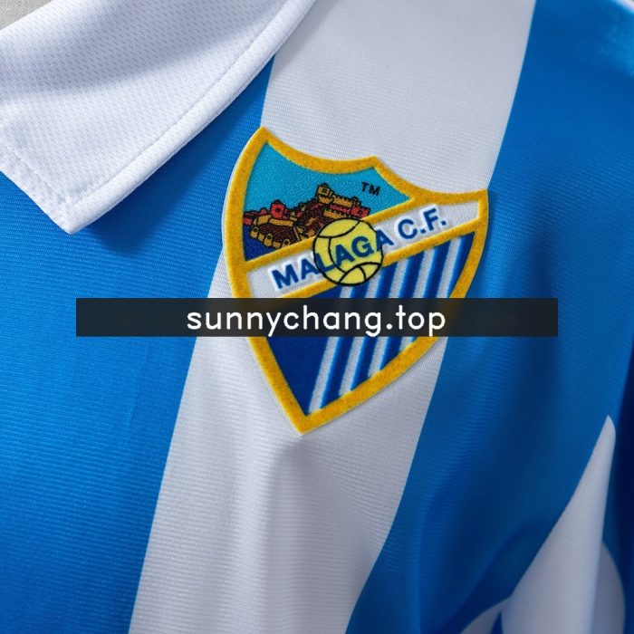 Malaga 12/13 Home Retro Jersey - 图片 5