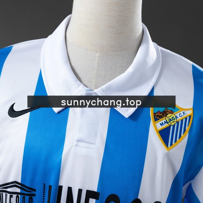 Malaga 12/13 Home Retro Jersey - 图片 7