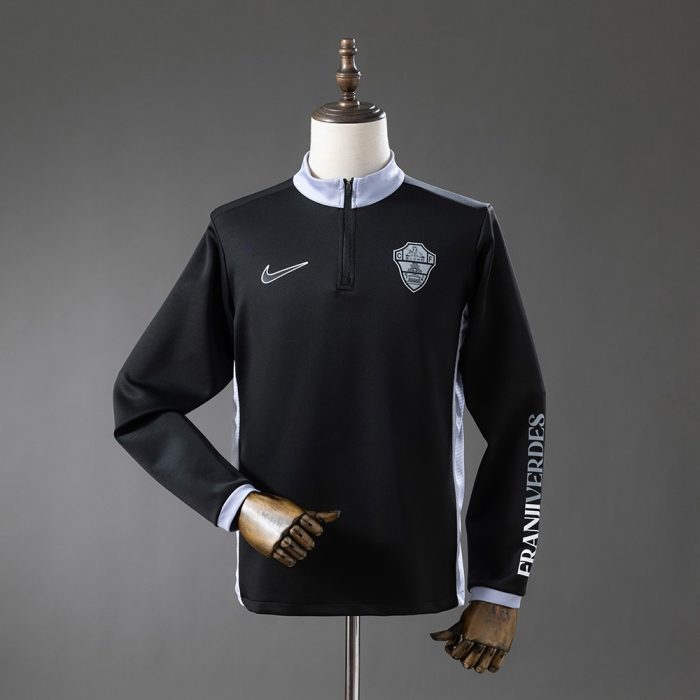 Elche 25/26 Training Top Black - 图片 2