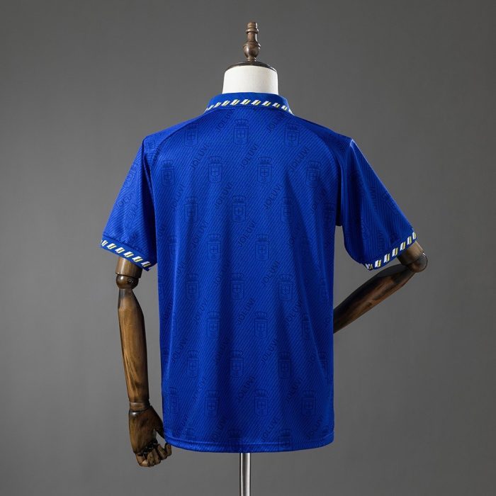 Real Oviedo 1995-1996 Home Retro Jersey - 图片 3