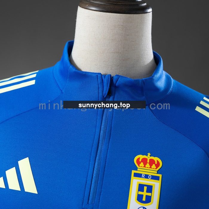 Real Oviedo 25/26 Training Top Blue - 图片 9