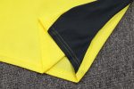 Real Madrid Yellow Short Sleeve Training Suit - 图片 3