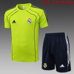 Real Madrid Green Short Sleeve Training Suit