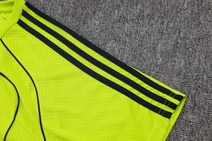 Real Madrid Green Short Sleeve Training Suit - 图片 6