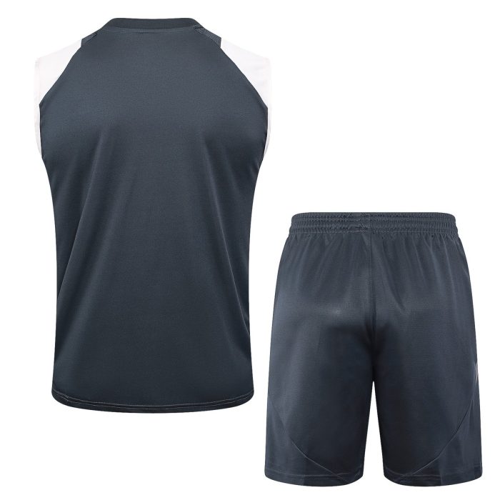 Real Madrid 24-25 Vest Grey - 图片 7