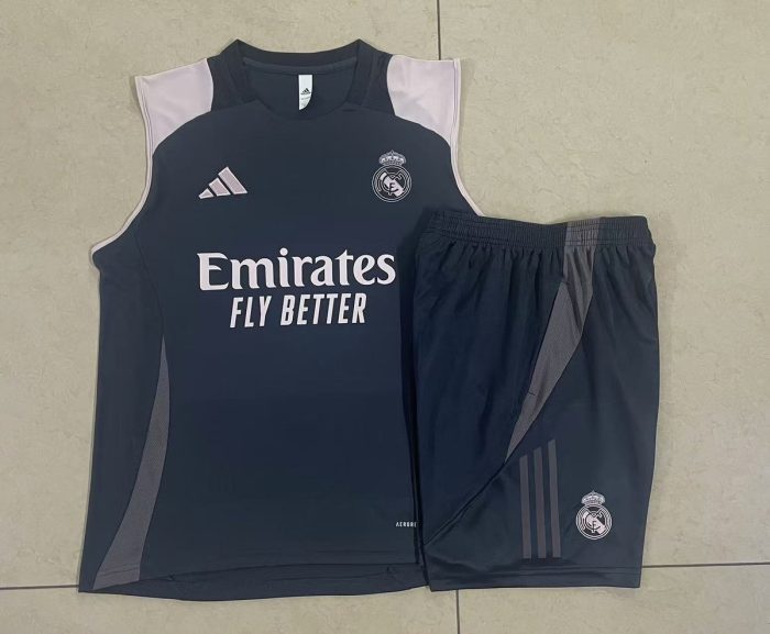 Real Madrid 24-25 Vest Grey - 图片 9