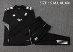 Real Madrid Black Half-Zip Jacket - 图片 2