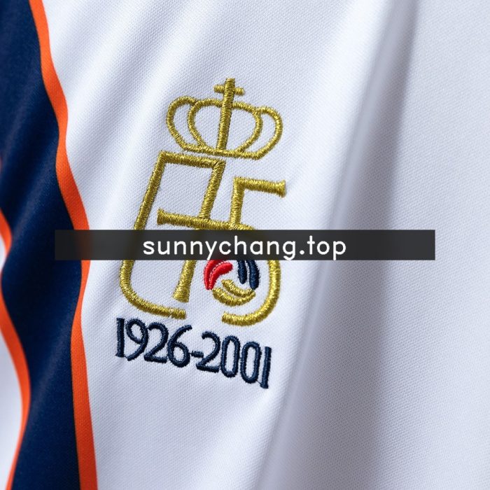 Real Oviedo 2001 Away Retro Jersey - 图片 4