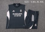 Real Madrid Vest Dark Gray - 图片 2