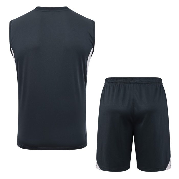 Real Madrid Vest Dark Gray - 图片 7