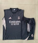 Real Madrid Vest Dark Gray - 图片 9