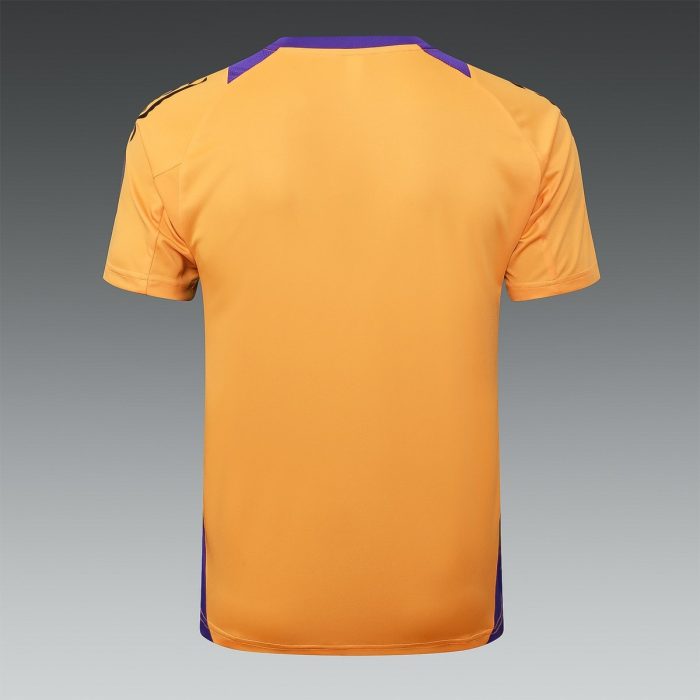 Real Madrid 24-25 Orange Short Sleeve Training Set - 图片 8