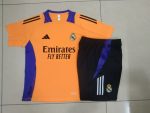 Real Madrid 24-25 Orange Short Sleeve Training Set - 图片 9