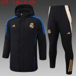 Real Madrid 24/25 Black Padded Jacket