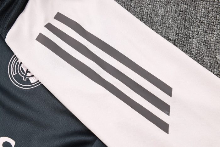Real Madrid 24-25 Grey Half-Zip Jacket - 图片 8