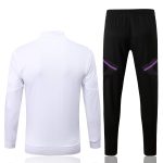 Real Madrid 22-23 White Long Zip Jacket - 图片 2