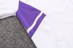 Real Madrid 22-23 White Long Zip Jacket - 图片 5
