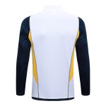 Real Madrid 23-24 White Half-Zip Jacket - 图片 8