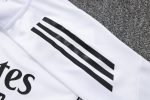 Real Madrid White Half-Zip Jacket - 图片 6