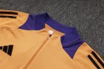 Real Madrid 24-25 Orange Half-Zip Jacket - 图片 5
