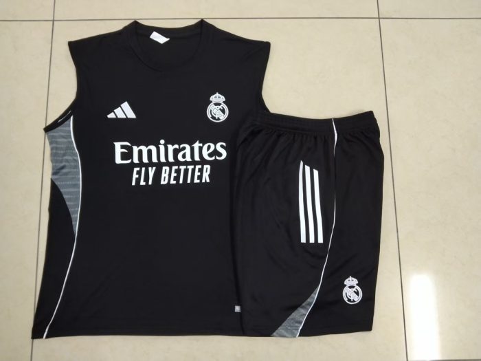 Real Madrid Black Vest - 图片 9