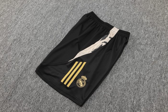 Real Madrid 24-25 Black Short Sleeve Training Suit - 图片 2