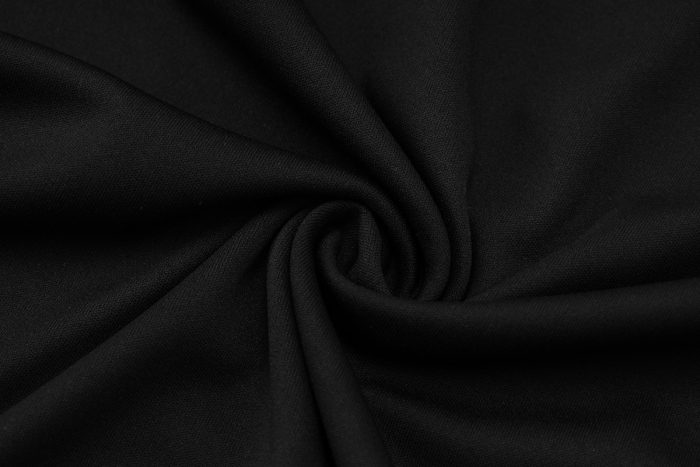 Real Madrid 24-25 Black Short Sleeve Training Suit - 图片 4