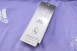 Real Madrid 22-23 Light Purple Half-Zip Jacket - 图片 5