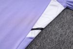 Real Madrid 22-23 Light Purple Half-Zip Jacket - 图片 7
