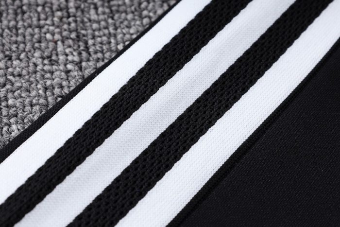 Real Madrid 22-23 Black Long Zip Jacket with Hood - 图片 5