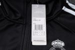 Real Madrid 22-23 Black Long Zip Jacket with Hood - 图片 6