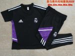 Real Madrid 22-23 Black Kids Training T-Shirt - 图片 3