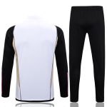 Real Madrid 23-24 White Half-Zip Jacket - 图片 2