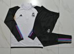 Real Madrid 23-24 White Half-Zip Jacket - 图片 9