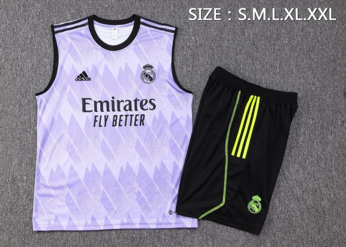 Real Madrid 23/24 Purple Splatter Vest - 图片 2