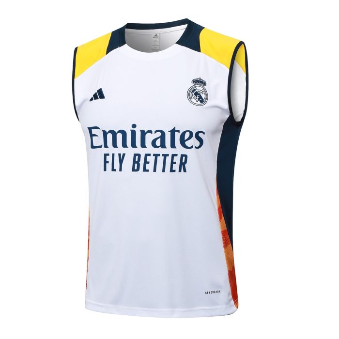 Real Madrid 24-25 White Vest - 图片 8
