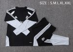 Real Madrid Black Half-Zip Jacket - 图片 2